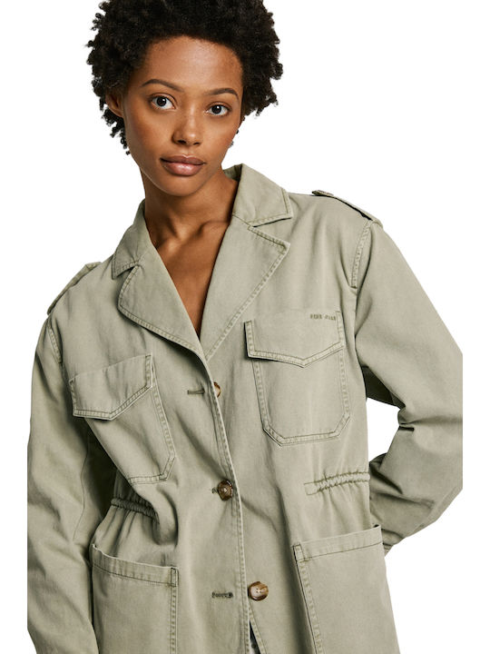 Pepe Jeans Jacket Washed Green