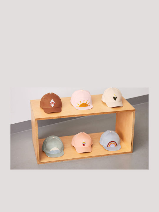 Laessig Παιδικό Καπέλο Jockey Υφασμάτινο Base Cap Sunny Apricot Πορτοκαλί