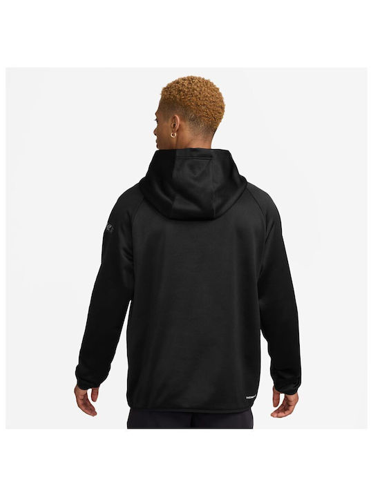 Nike Therma-fit Pullover Fitness Black with Hood