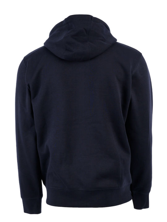 Russell Athletic Through Hoody Sweatshirt Navy