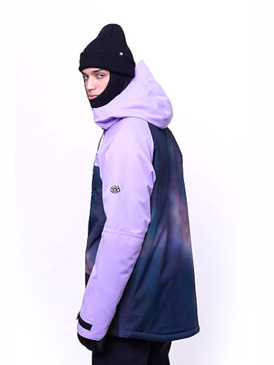 686 Men's Ski & Snowboard Jacket Purple I-004404