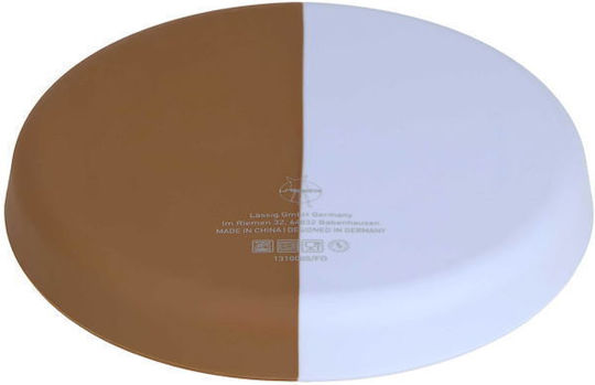 Laessig Baby Food Plate made of Silicone Blue