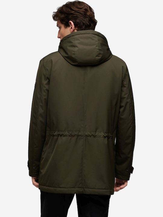 H-xtech Winter Jacke Parka Dark Green