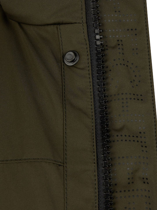 H-xtech Winter Jacke Parka Dark Green