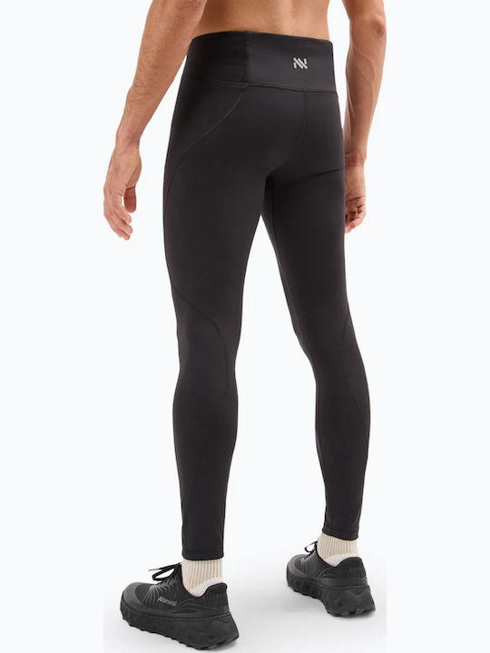 Nnormal Herren Sportleggings Kompression Kurz Schwarz