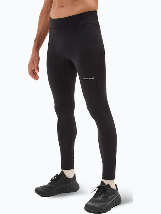 Nnormal Herren Sportleggings Kompression Kurz Schwarz