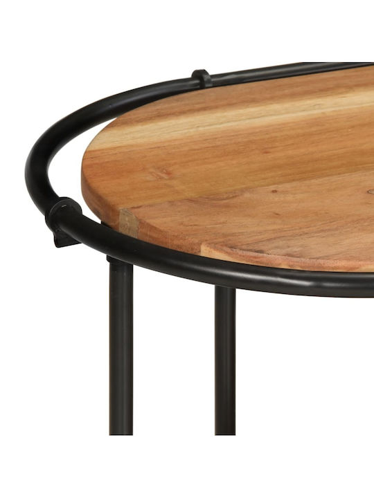 TV-Ständer aus Massivholz In Braun M 200xT 42xH 40cm