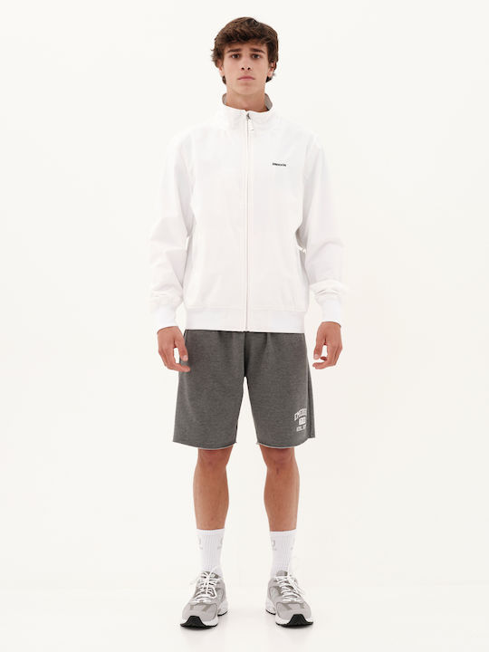 Jacket Bomber Waterproof and Windproof White
