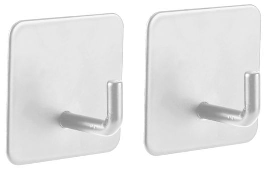 Metallhaken Quadrat Set aus 2 Stück W7855b-2 4,5x4,5x2,8cm Viosarp