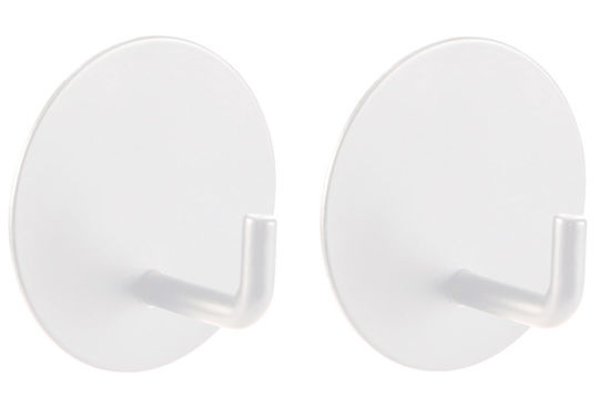 Κρεμαστρακια Μεταλλικα Circle Σετ 2 Τμχ W7855a-2 5x5x2,8cm Viosarp