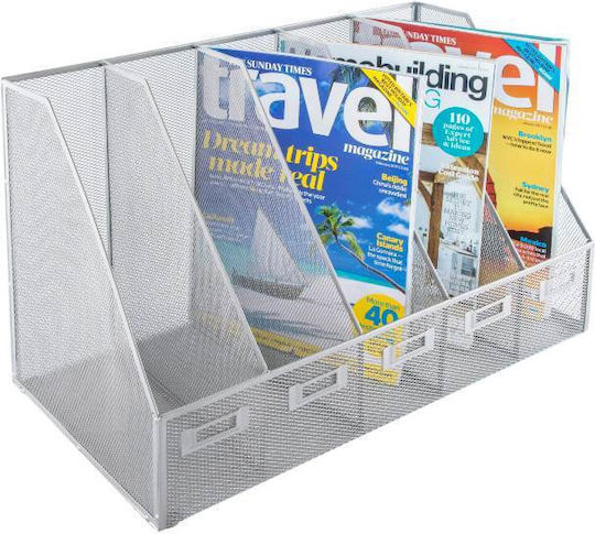 Osco Metallic Magazine File Silver