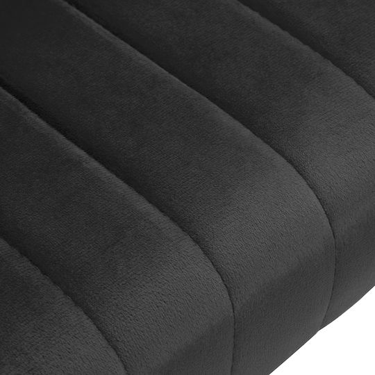 4rico Swivel Chair Qs-of212g Velvet Gray