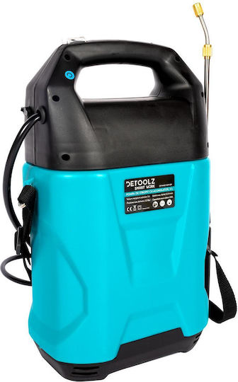 Garden Sprayer Spray Pump Vermorel Detoolz Electric Back Battery 2 Ah 5 L