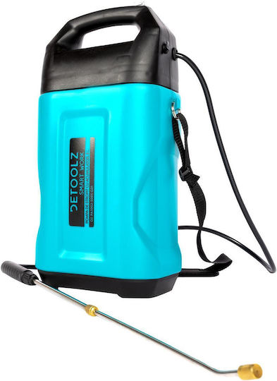 Garden Sprayer Spray Pump Vermorel Detoolz Electric Back Battery 2 Ah 8 L