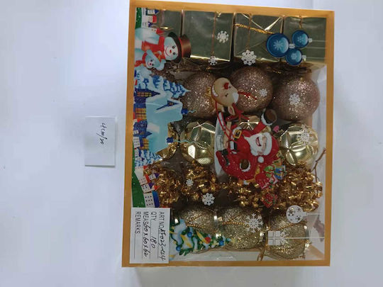 Ornament suspendat Mix Ornamente 4buc Set 20buc
