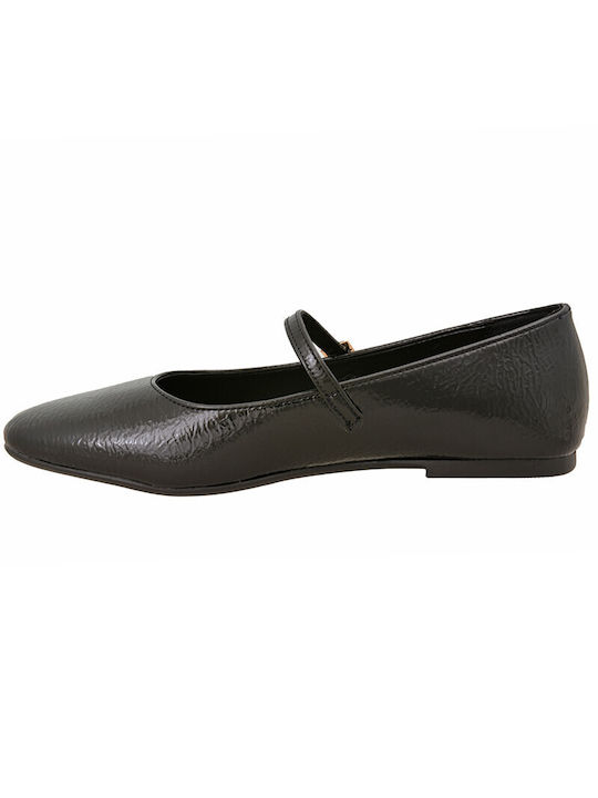 Balerini De Damă Mary Jane Burgundy