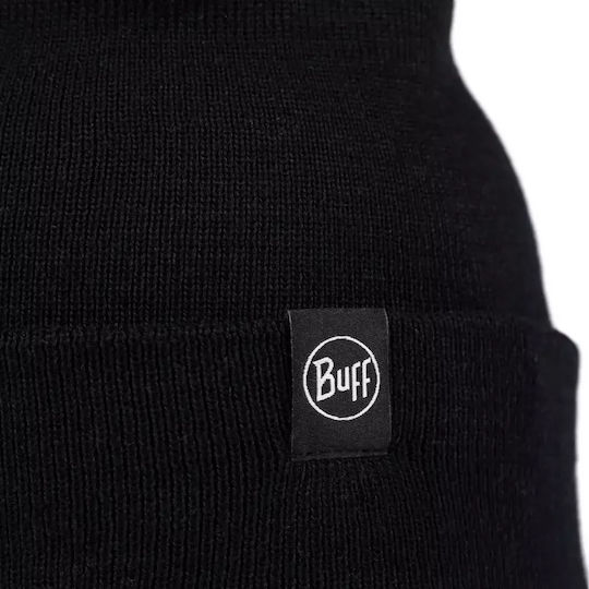 Beanie Unisex Beanie Knitted in Black color