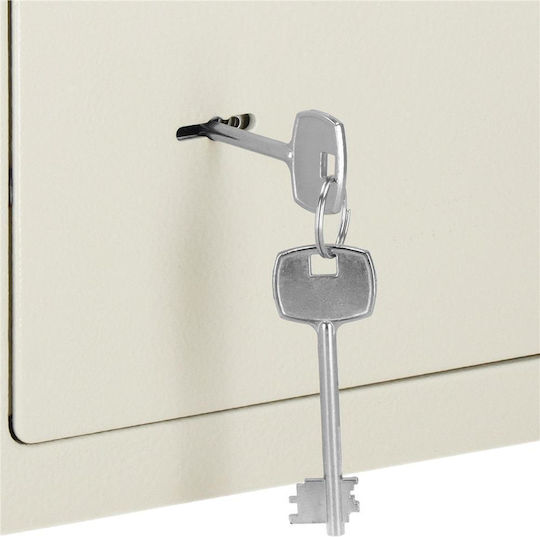 Cheie standard pentru seif 170x230x170 mm oțel bej
