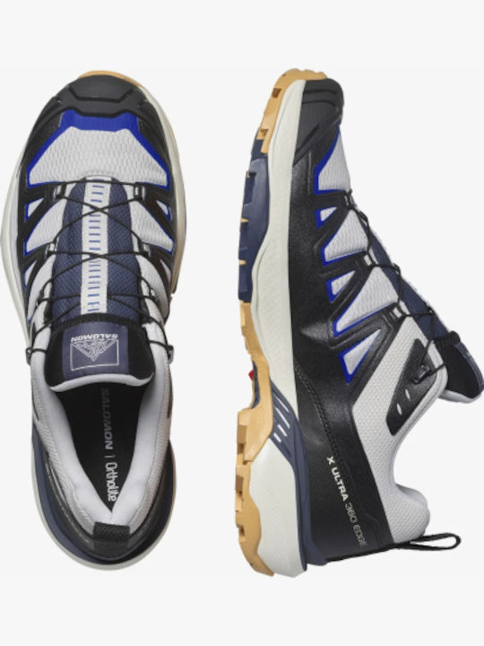 Salomon X Ultra 360 Edge Gtx Men's Hiking Shoes Waterproof with Gore-Tex Membrane Gray
