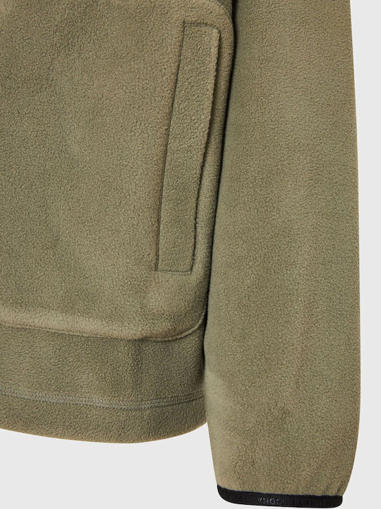 Ανδρική Ζακέτα Fleece Χακι