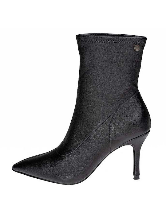 Xti Women's Ankle Boots with High Heel Black