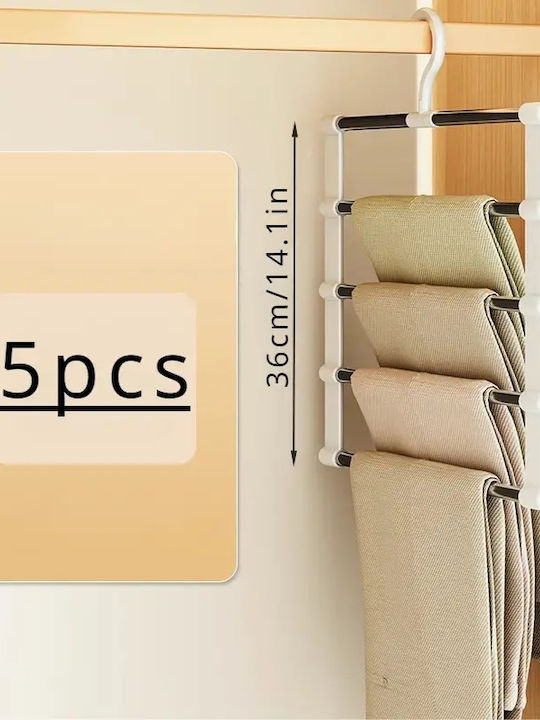 Επιτοίχια Ραφιέρα Μπάνιου Μεταλλική με 4 Ράφια
