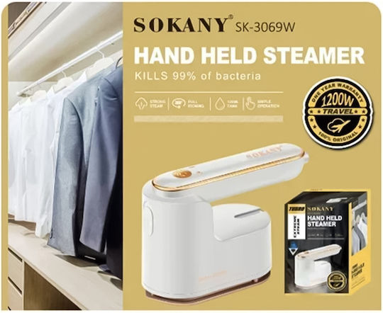Sokany Reisebügeleisen Dampf 1500W