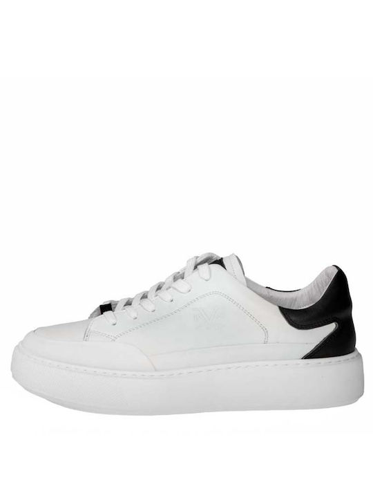 19V69 Sneakers White-black