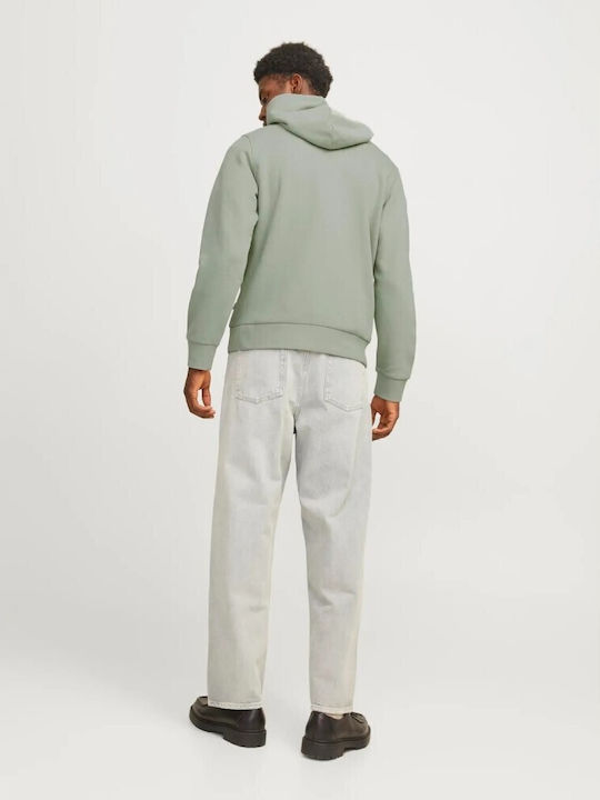 Jack & Jones Sweatshirt mit Kapuze Iceberg Green