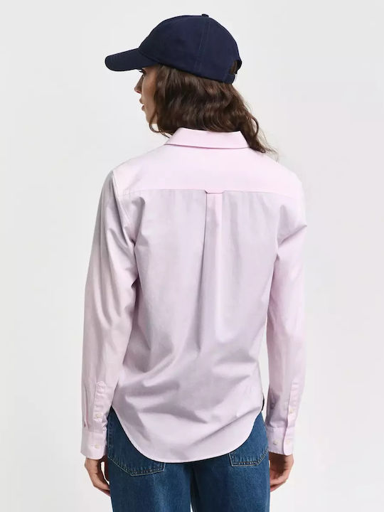 Gant Women's Long Sleeve Shirt Pink