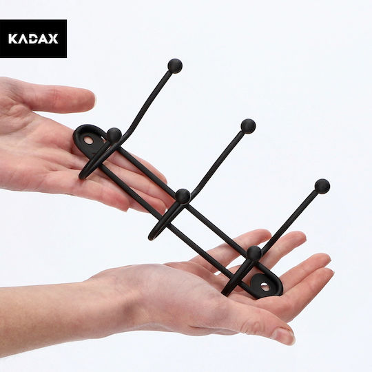 Kadax Стенно Закачалка За Дрехи 3+7 Куки