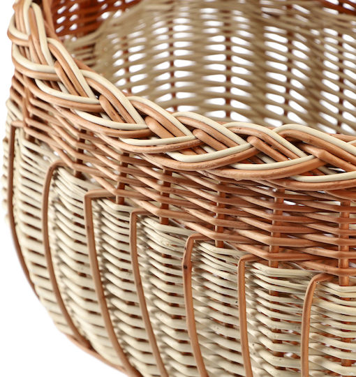 Kadax Wicker Basket Mushrooms Shopping Picnic Fruits Large Eco-friendly