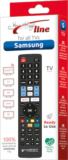 Jolly Line Συμβατό Τηλεχειριστήριο Samsung Samsung για Τηλεοράσεις Samsung