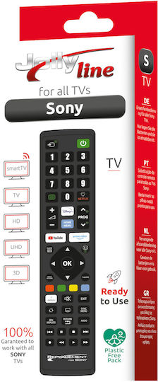 Jolly Line Compatible Remote Control for Τηλεοράσεις Sony