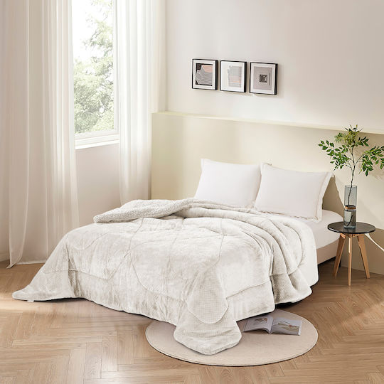 Anna Riska Κουβερτοπάπλωμα Υπέρδιπλο 220x240εκ. Vienna Ivory Anna Riska Κουβερτοπάπλωμα Υπέρδιπλο 220x240εκ. Vienna Ivory