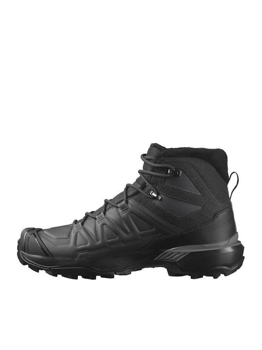 Salomon Snowpilot Γυναικεία Ορειβατικά Μποτάκια Αδιάβροχα Μαύρα