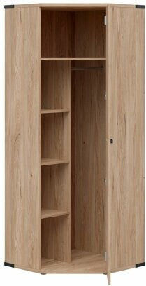 Einzeltür Ecke Boston By109 75x75x198cm Limewood