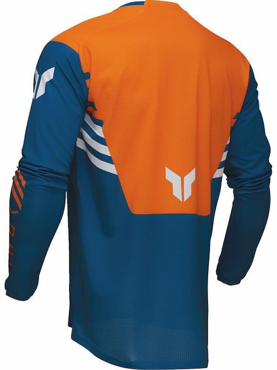 Thor Launchmode Men's Jersey Motocross Blue