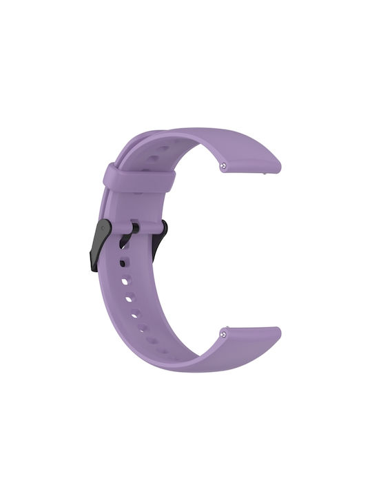 Huawei Watch 4 Watch 4 Pro Solid Color Silicone Stainless Steel Watch Strap Light Purple Huawei Watch 4 Watch 4 Pro Solid Color Silicone Stainless Steel Watch Strap Light Purple