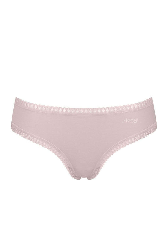 H Hipster Βαμβακερά Women's Boxer 3Pack with Lace Mocha