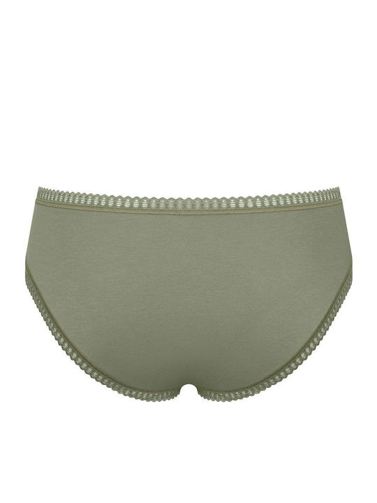 Hipster Βαμβακερά Women's Boxer 3Pack Olive