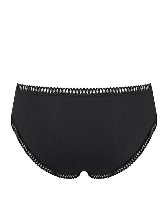 H Hipster Βαμβακερά Women's Boxer 3Pack with Lace Blue