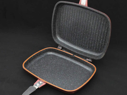 Royalty Line Doppelt Pan aus Aluminium mit Steinbeschichtung Copper 34cm