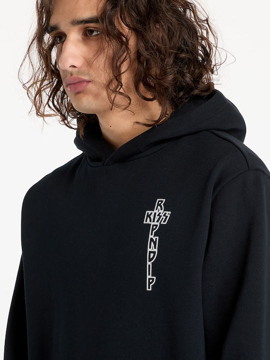 Rip N Dip Sweatshirt with Hood Black