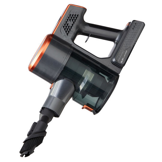 Izzy IZ-4007 Επαναφορτιζόμενη Σκούπα 2 σε 1 Stick & Χειρός 25.9V Πορτοκαλί