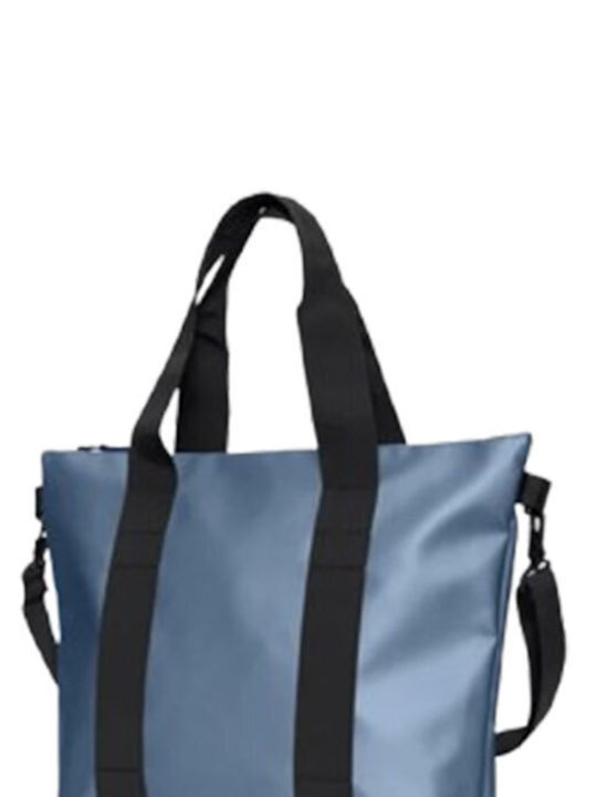 Rains Women's Bag Tote Hand Blue