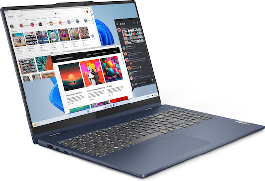 Lenovo IdeaPad 5 2-in-1 16IRU9 16" IPS FHD+ Touchscreen (Основа 5-120U/8ГБ/512ГБ SSD/W11 Home) Cosmic Blue (US Клавиатура)