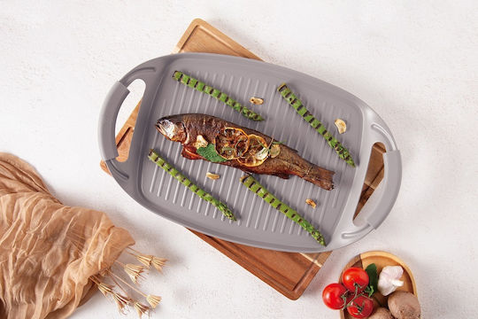 Titanium Grill Plate 47cm Berlinger Haus Bh-8107 Taupe