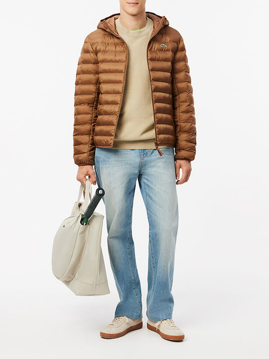Geacă Puffer Waterproof Maro Sandy Brown
