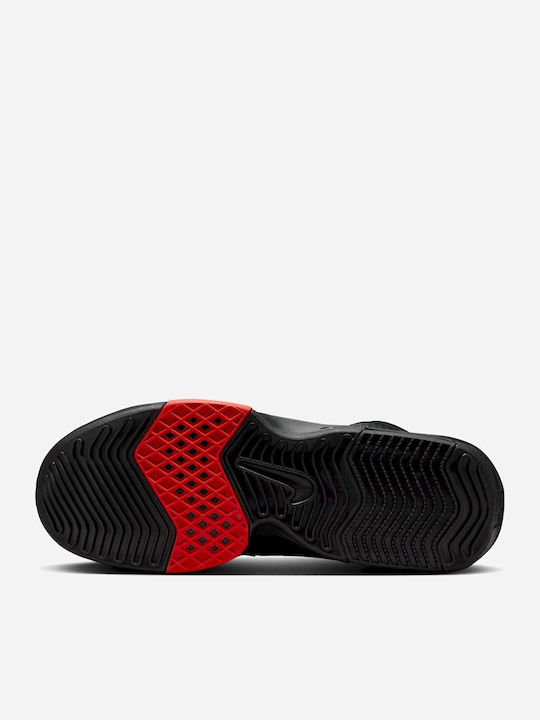 LeBron Witness 8 High Basketball Shoes Black / University Red / White